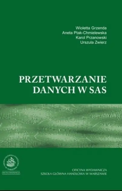 Książka - Przetwarzanie danych w sas