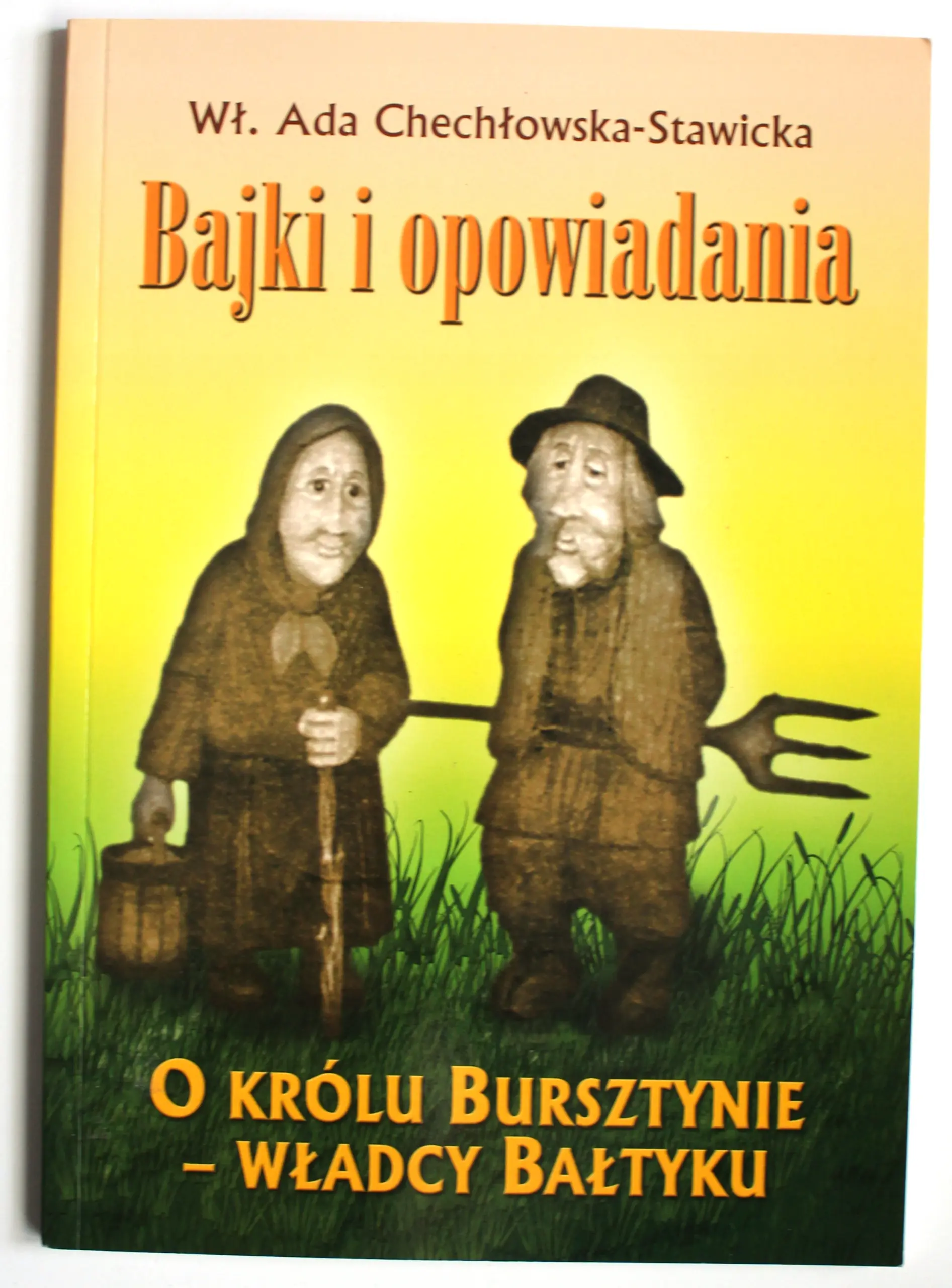 Książka - Bajki i opowidania O królu Bursztynie władcy Dedykacja autora