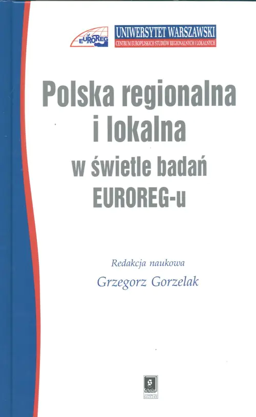 Książka - Polska Regionalna i Lokalna w Świetle Badań EUROREG-u