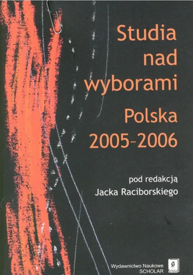 Książka - Studia nad wyborami. Polska 2005-2006