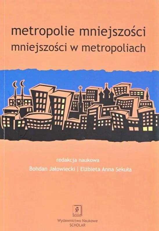 Książka - Metropolie mniejszości mniejszości w metropoliach
