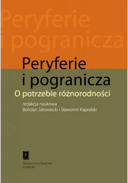 Książka - Peryferie i pogranicza. Opotrzebie różnodności