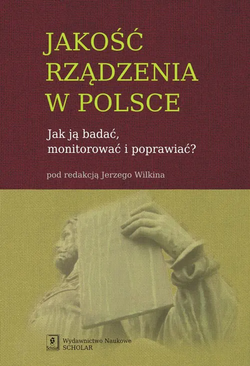 Książka - Jakość rządzenia w Polsce