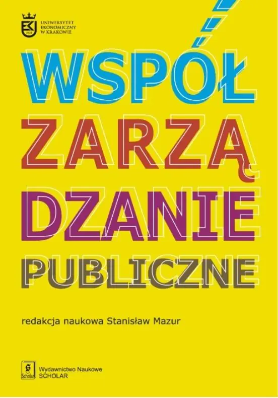 Książka - Współzarządzanie publiczne