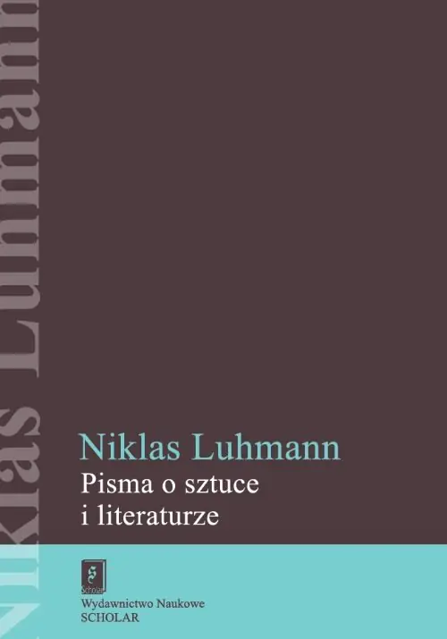 Książka - Pisma o sztuce i literaturze
