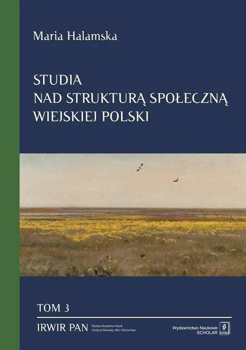 Książka - Studia nad strukturą społeczną wiejskiej Polski. Tom 3