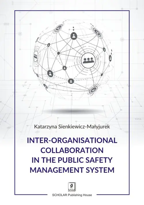 Książka - Inter-organisational Collaboration in the Public Safety Management System