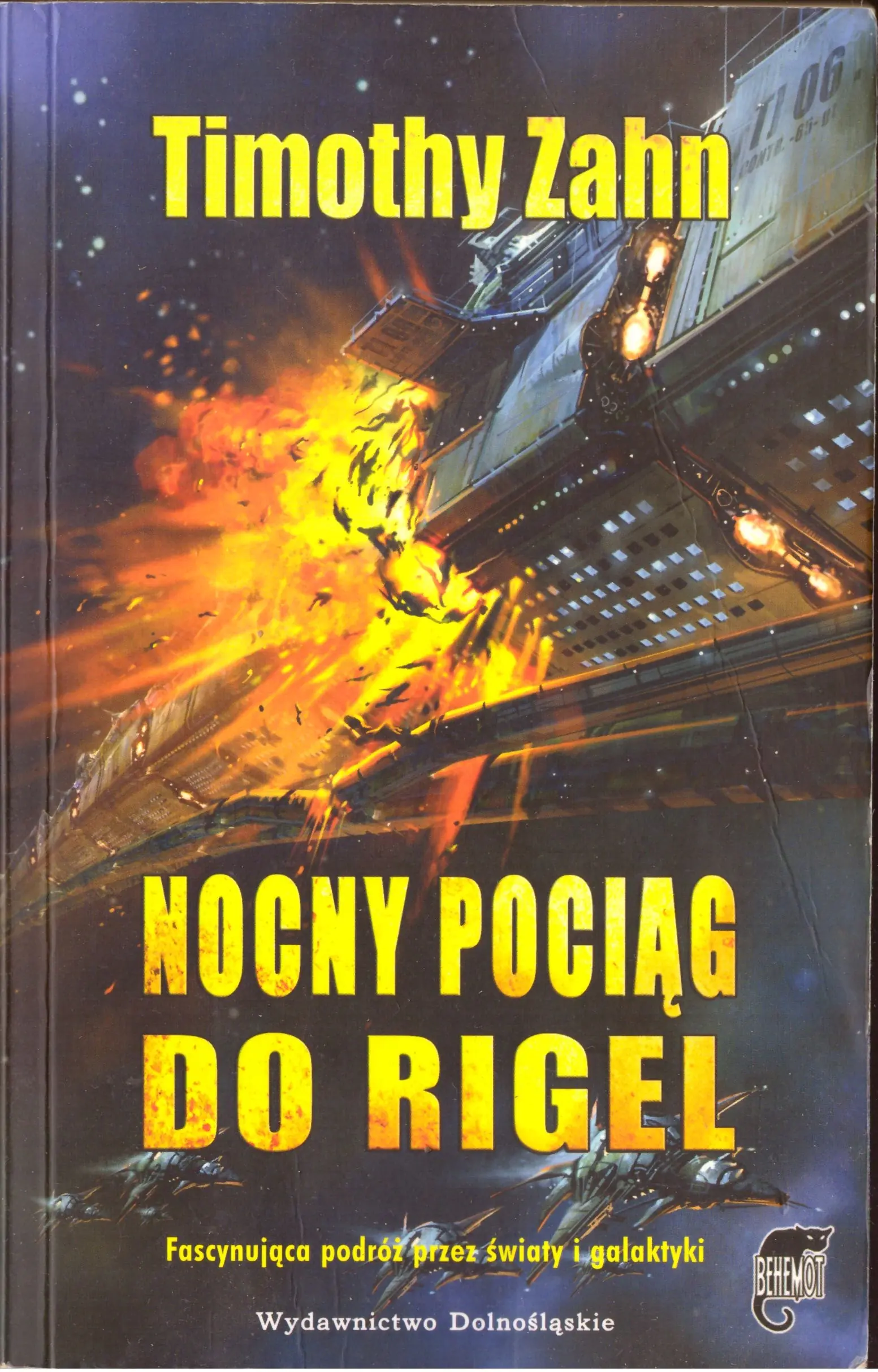 Książka - Nocny pociąg do Rigel