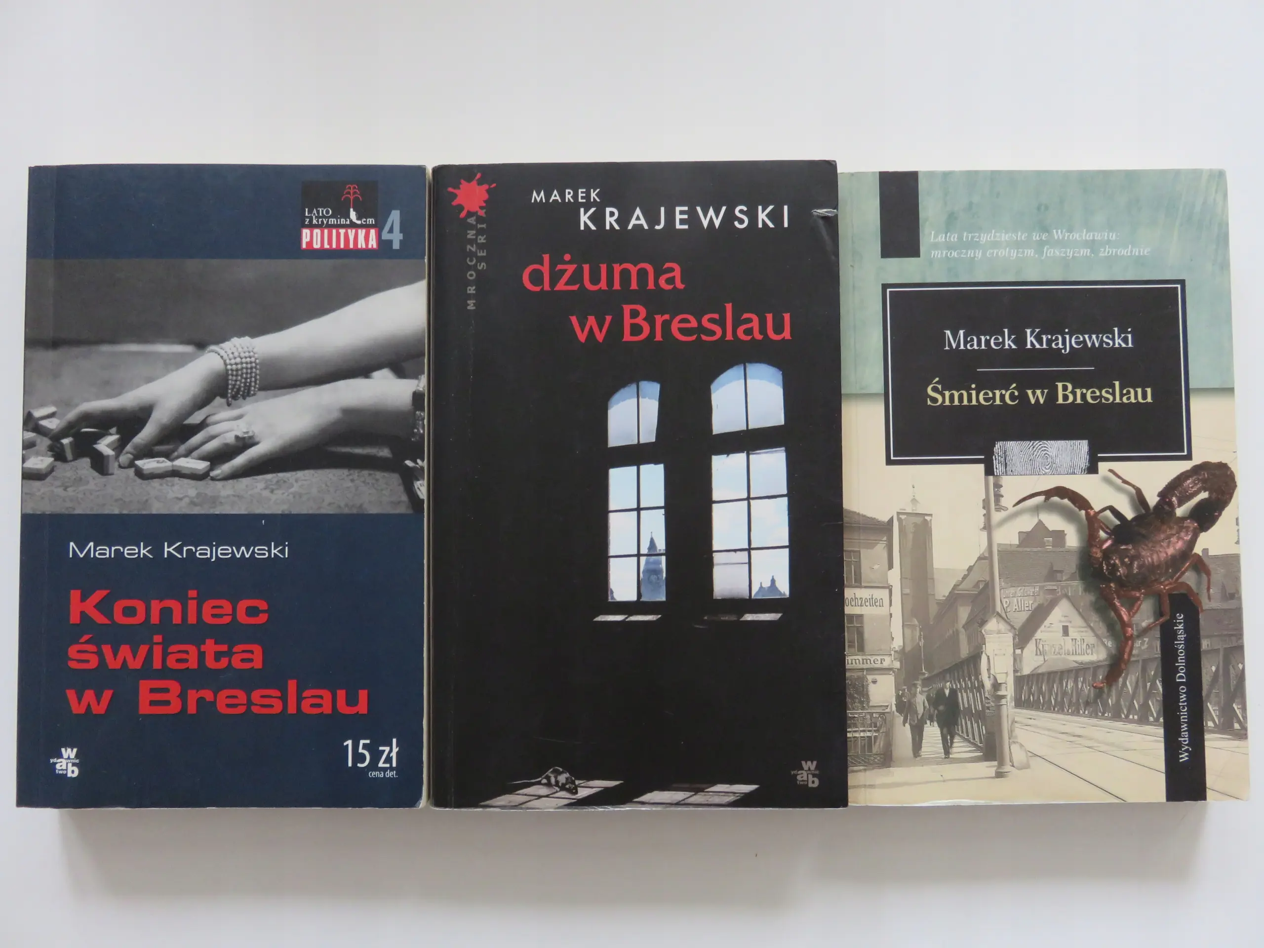 Książka - Śmierć w Breslau. Eberhard Mock. Tom 1