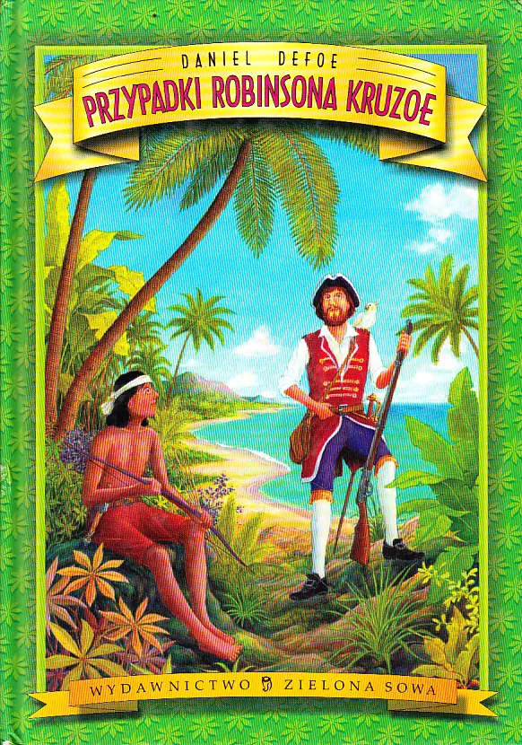 Książka - Przypadki Robinsona Kruzoe
