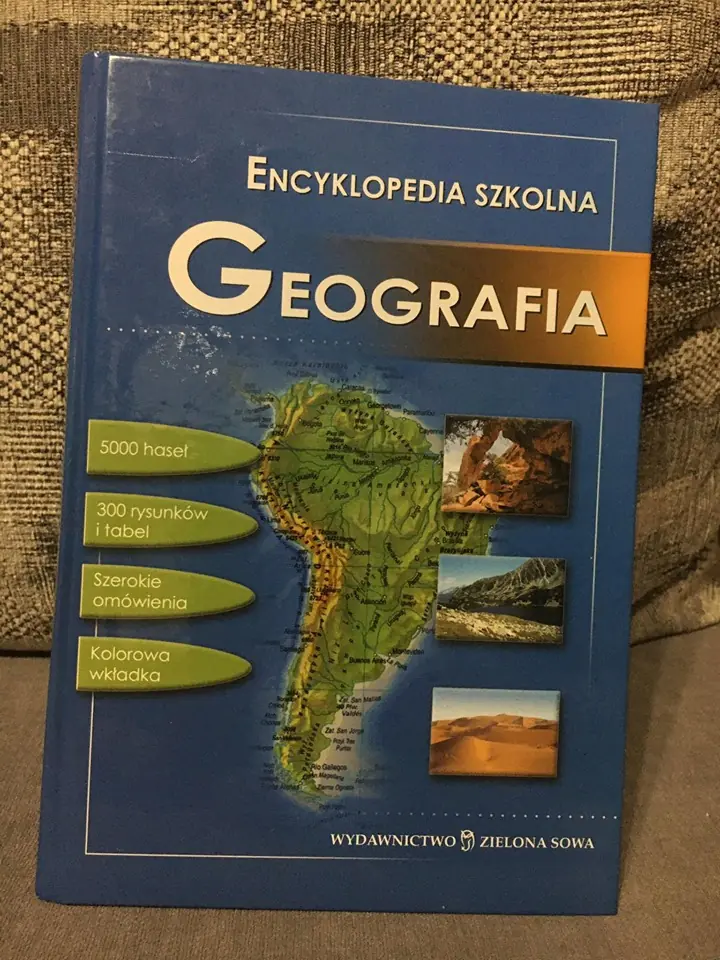 Książka - Encyklopedia szkolna Geografia