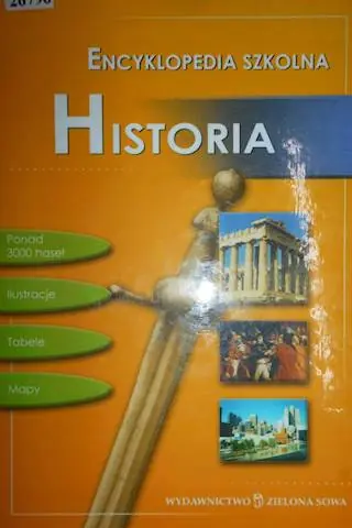 Książka - Encyklopedia szkolna. Historia