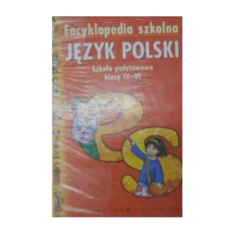 Książka - Encyklopedia szkolna. Język polski. Szkoła podstawowa. Klasy IV-VI