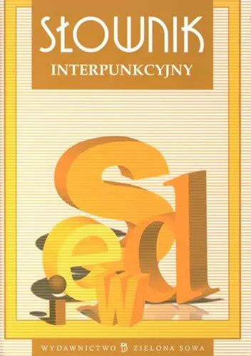 Książka - Słownik interpunkcyjny