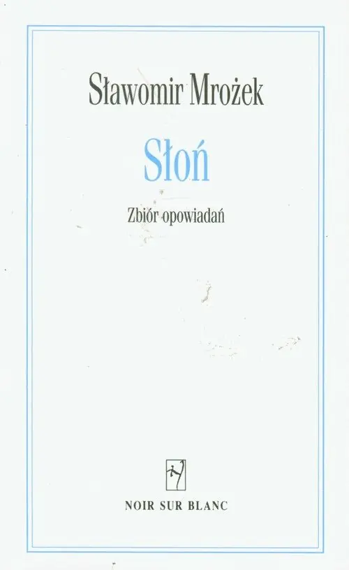 Książka - Słoń. Zbiór opowiadań