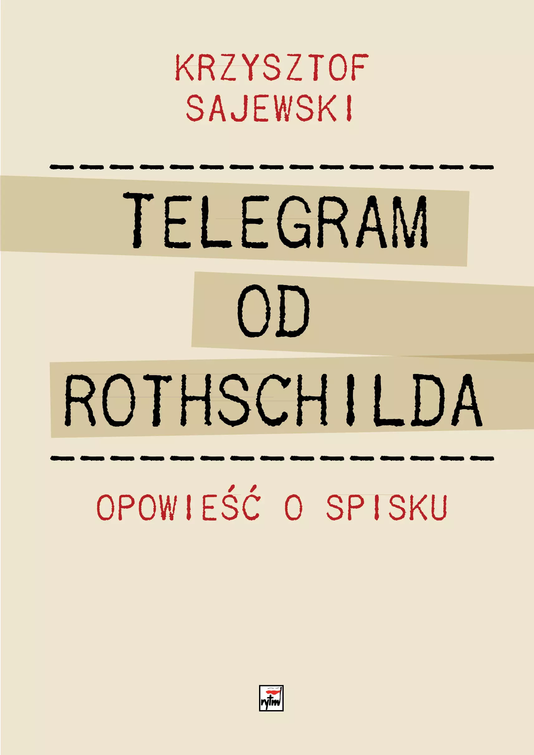 Książka - Telegram od Rothschilda. Opowieść o spisku