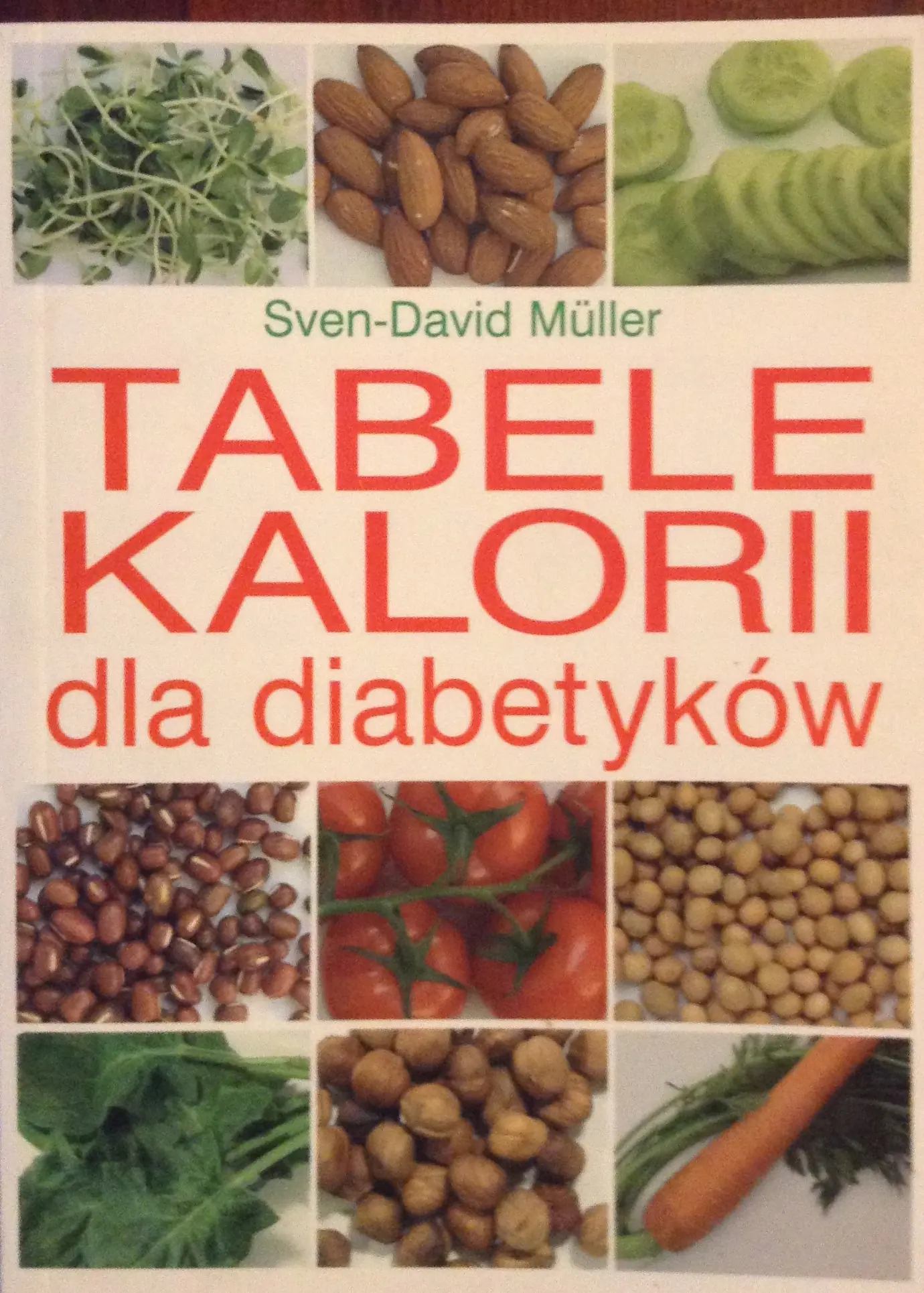 Książka - Tabele kalorii dla diabetyków