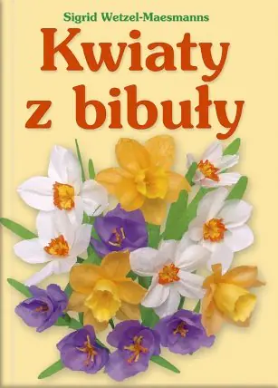 Książka - Kwiaty z bibuły