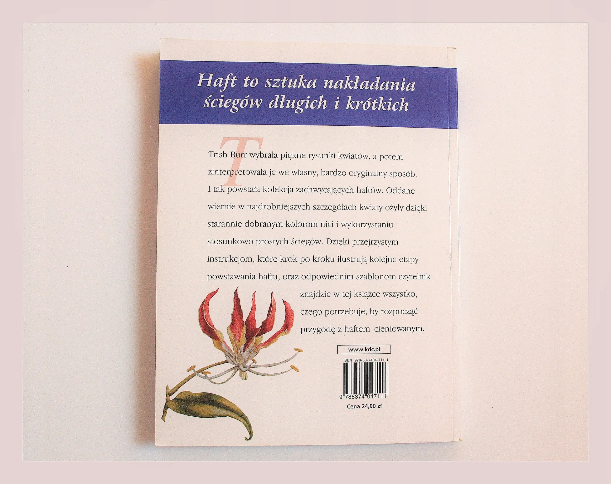 Książka - Haft cieniowany. Kolekcja kwiatów