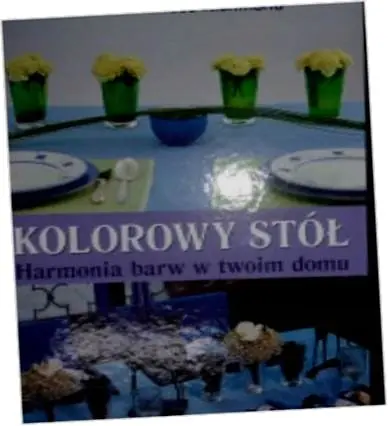 Kolorowy stół