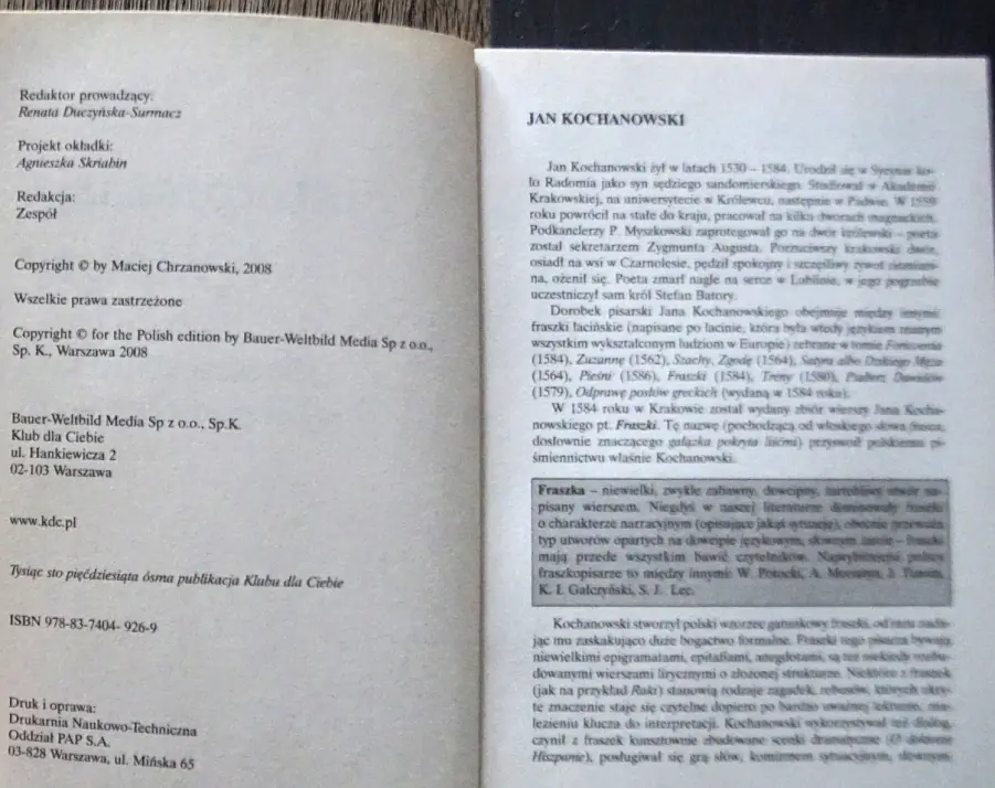 Książka - Interpretacja wierszy dla wszystkich klas szkół podstawowych