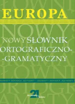 Książka - Nowy słownik ortograficzno- gramatyczny - Praca zbiorowa - 