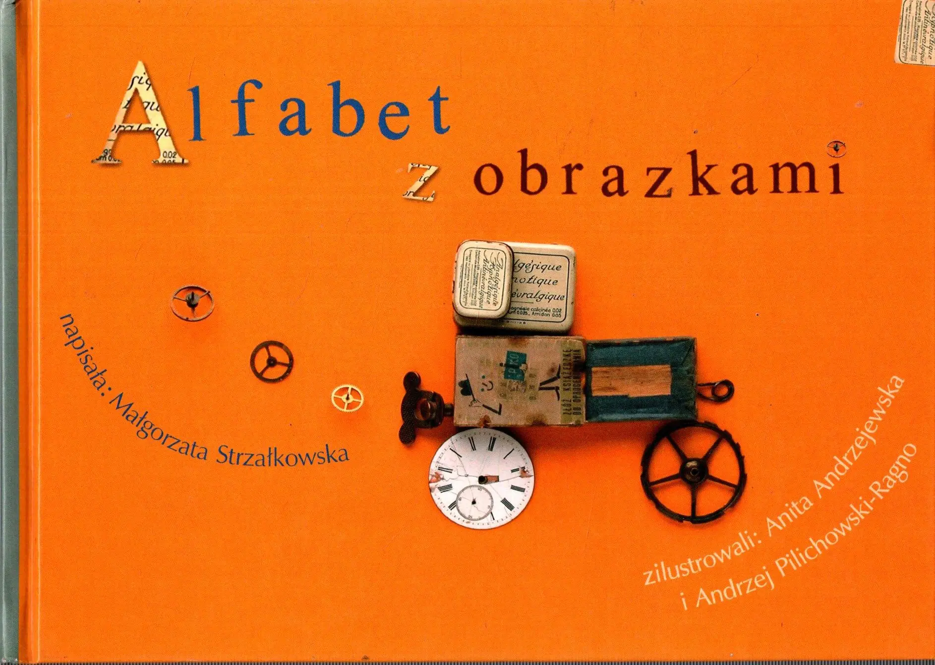 Książka - Alfabet z obrazkami NE