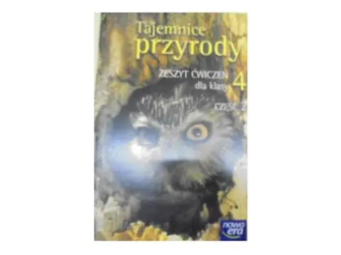 Książka - Tajemnice przyrody. Klasa 4. Zeszyt ćwiczeń, część 2