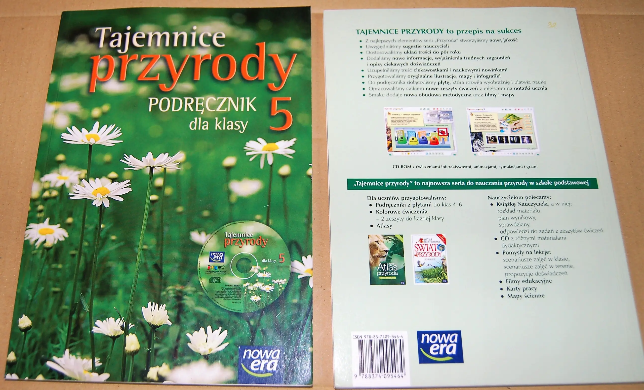 Książka - z.Przyroda SP KL 5. Podręcznik Tajemnice przyrody (stare wydanie)