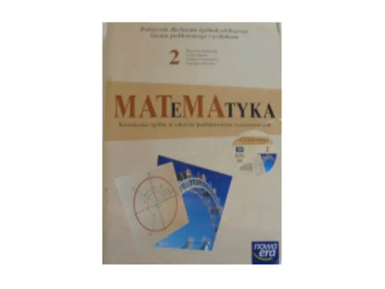 Książka - Matematyka 2. Podręcznik z płytą CD-ROM. Zakres podstawowy i rozszerzony