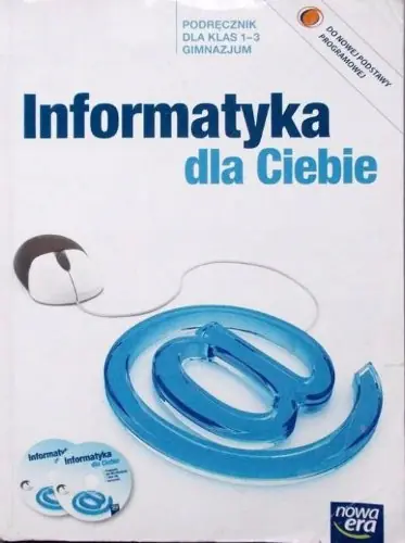 Książka - Informatyka dla Ciebie 1-3 Podręcznik z płytą CD
