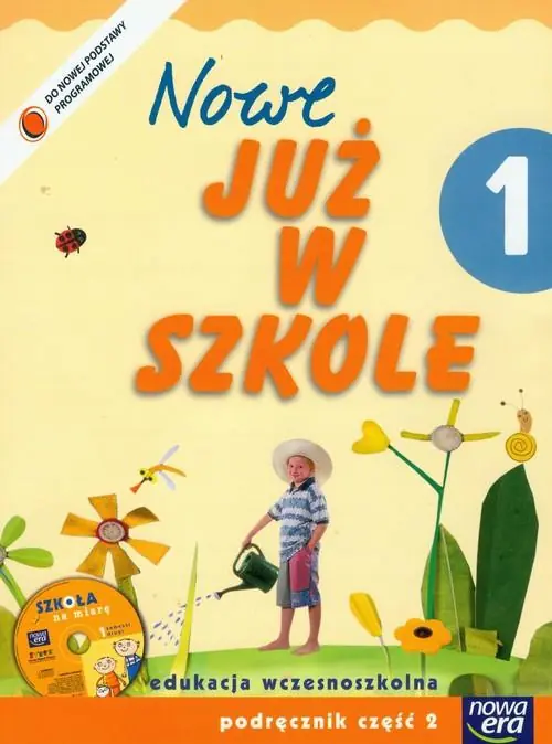 Książka - NOWE JUŻ W SZKOLE 1 MATERIAŁ EDUKACYJNY Z PŁYTĄ CD Maria Alicja Szymańska, Małgorzata Ewa Piotrowska