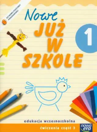 Książka - Już W Szkole Nowe 1 Ćwiczenia cz.3 NE