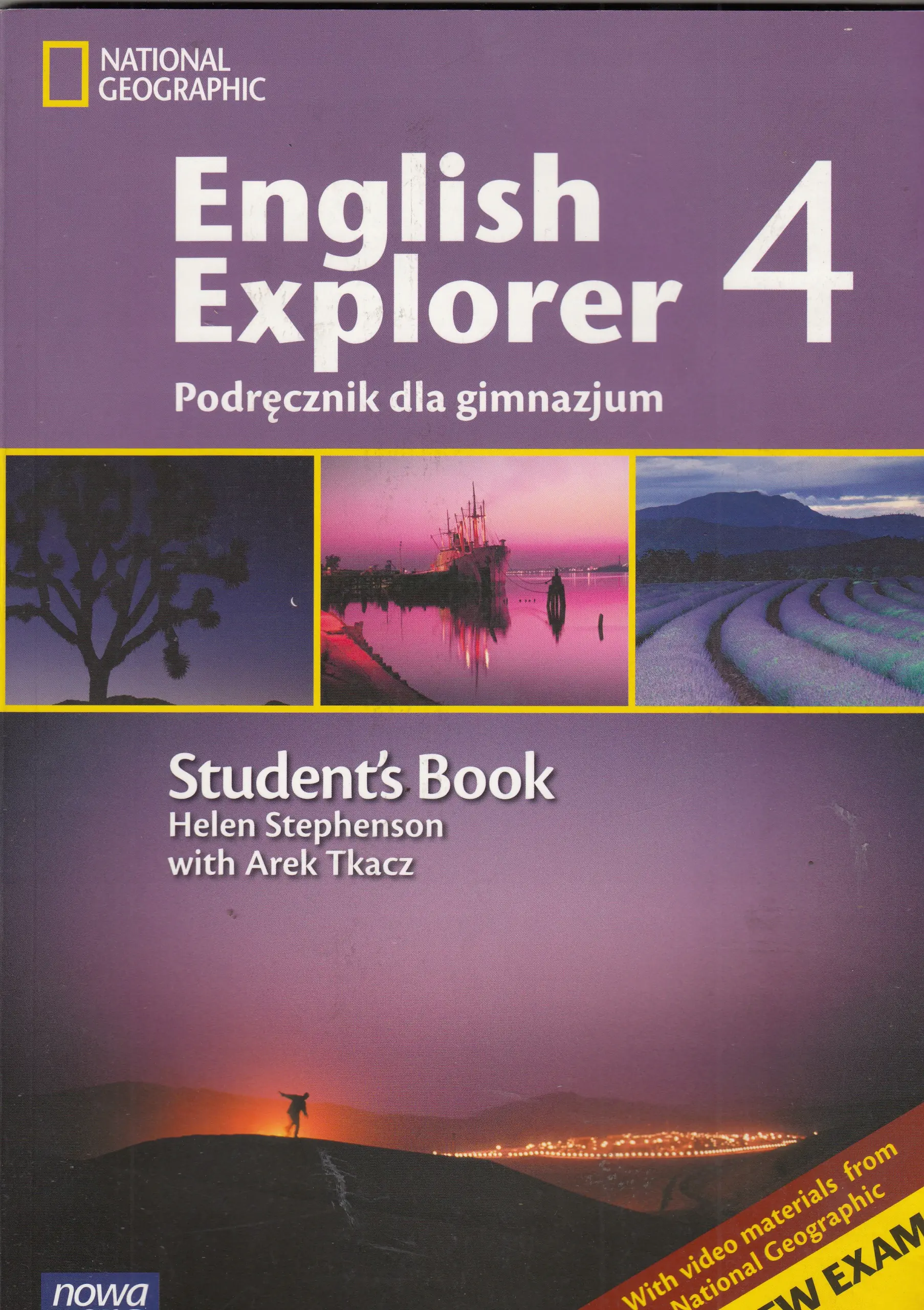 Książka - J. Angielski GIM English Explorer 4 SB+MultiROM NE