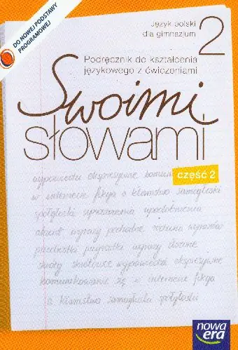 Książka - J. Polski GIM 2 Swoimi... Podr cz.2 Językowy NE