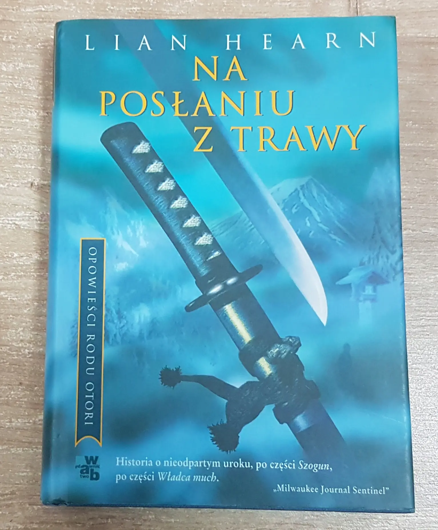 Książka - Na posłaniu z trawy