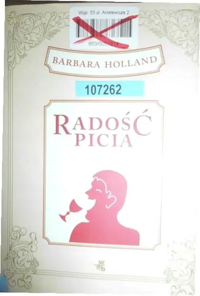 Książka - Radość picia