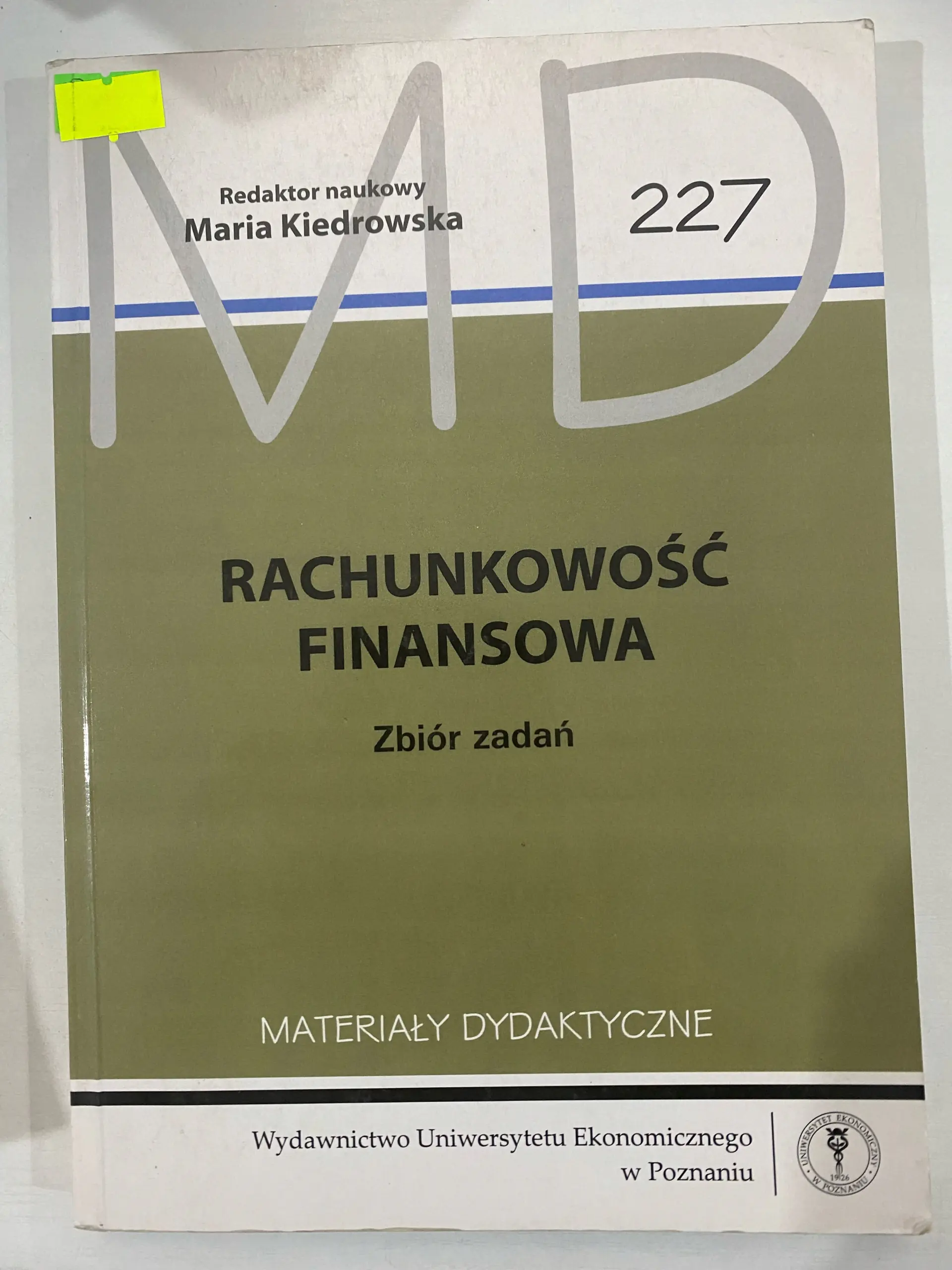 Książka - Rachunkowość finansowa