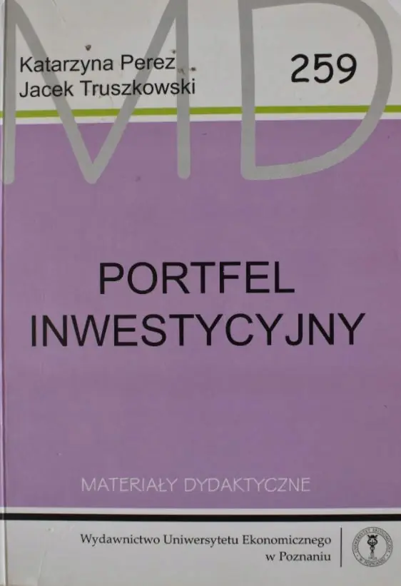 Książka - PORTFEL INWESTYCYJNY WYD.2