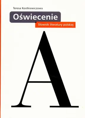Książka - Oświecenie. Słownik literatury polskiej