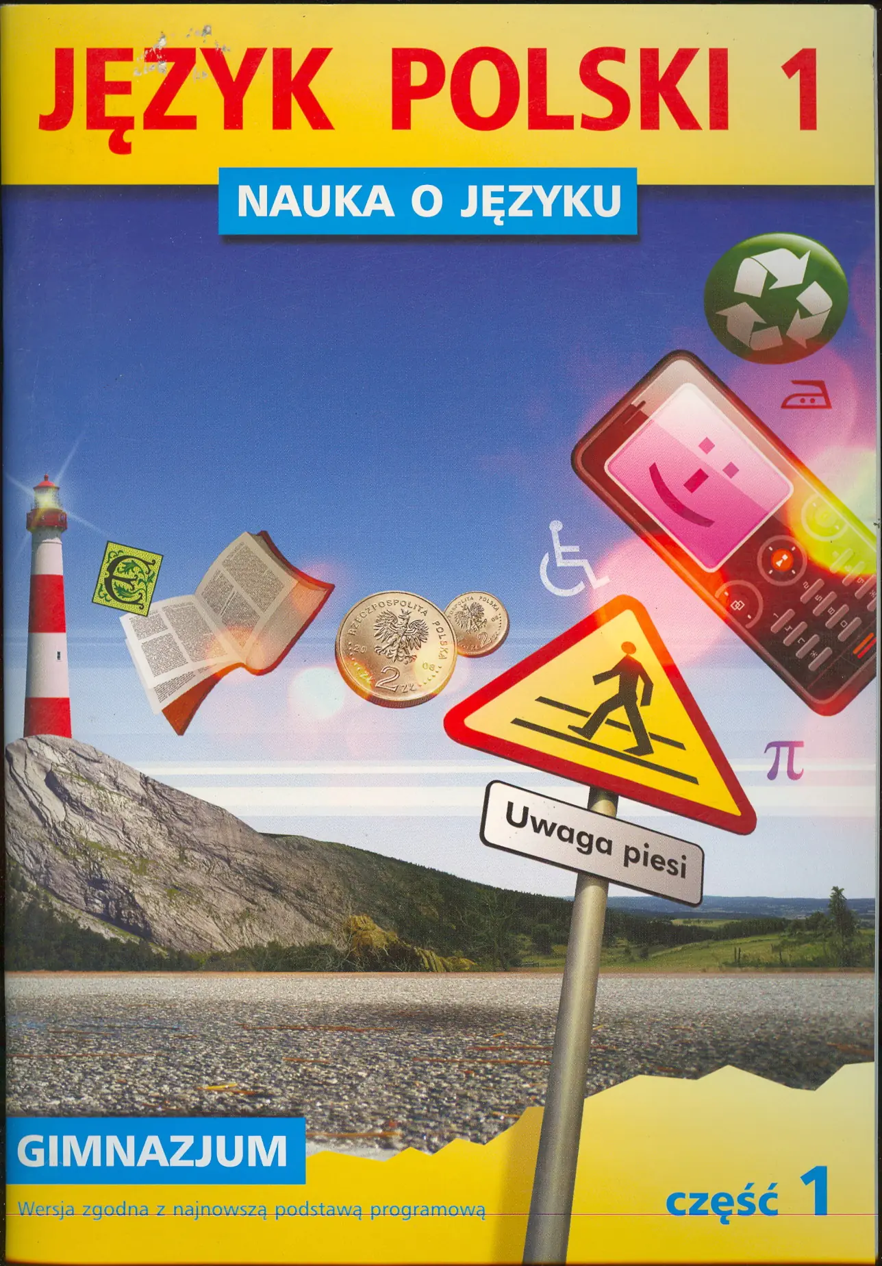 Książka - J.Polski GIM 1/1 Nauka O Języku ćw. GWO