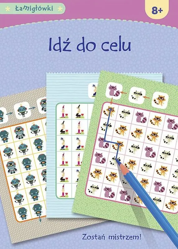 Książka - Łamigłówki. Idź do celu