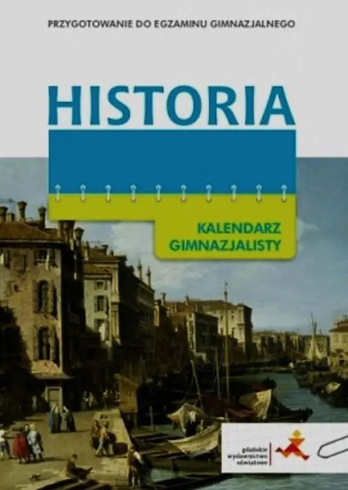 Książka - Kalendarz gimnazjalisty. Historia