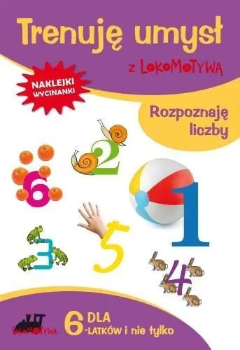 Lokomotywa. Trenuję umysł. Rozpoznaję liczby