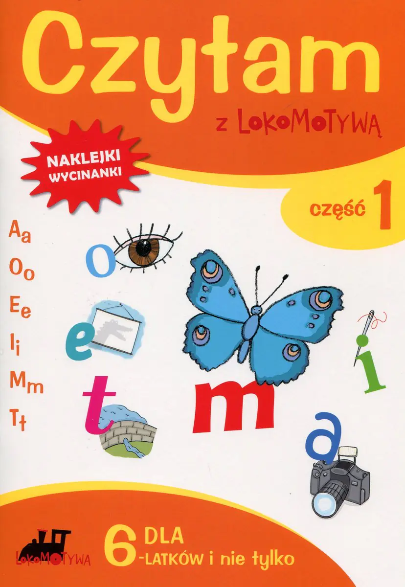 Książka - Czytam z Lokomotywą. Część 1