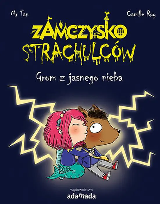 Książka - Zamczysko strachulców. Grom z jasnego nieba