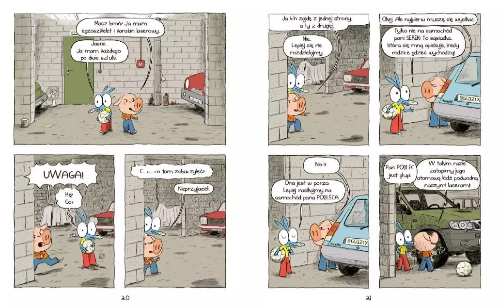 Książka - Jak ostatnie prosię. Ariol. Tom 3