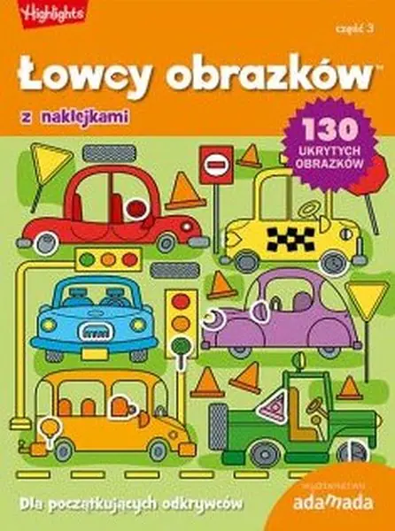 Książka - Łowcy obrazków z naklejkami. Dla początkujących odkrywców. Część 3