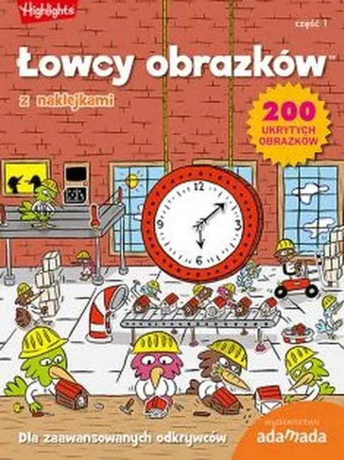 Książka - Łowcy obrazków z naklejkami. Dla zaawansowanych odkrywców. Część 1