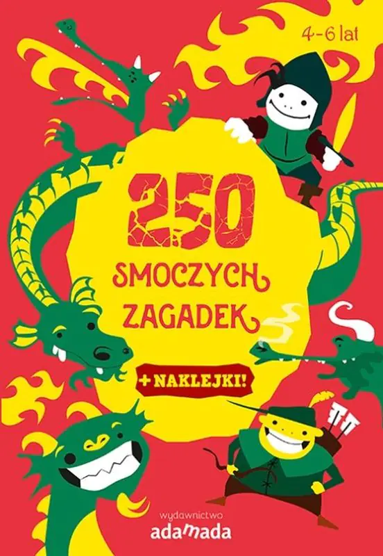 Książka - 250 smoczych zagadek